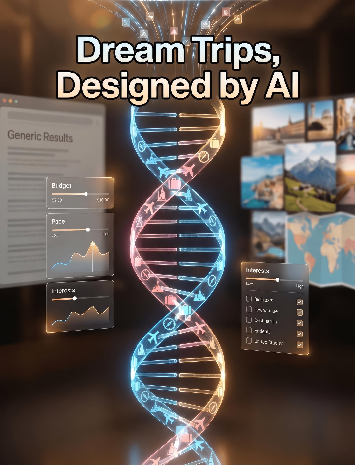 Dream Trips, Designed by AI
