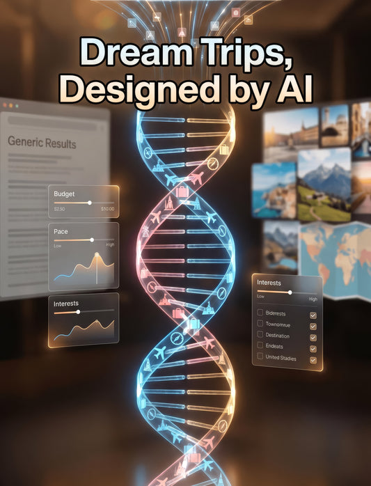 Dream Trips, Designed by AI