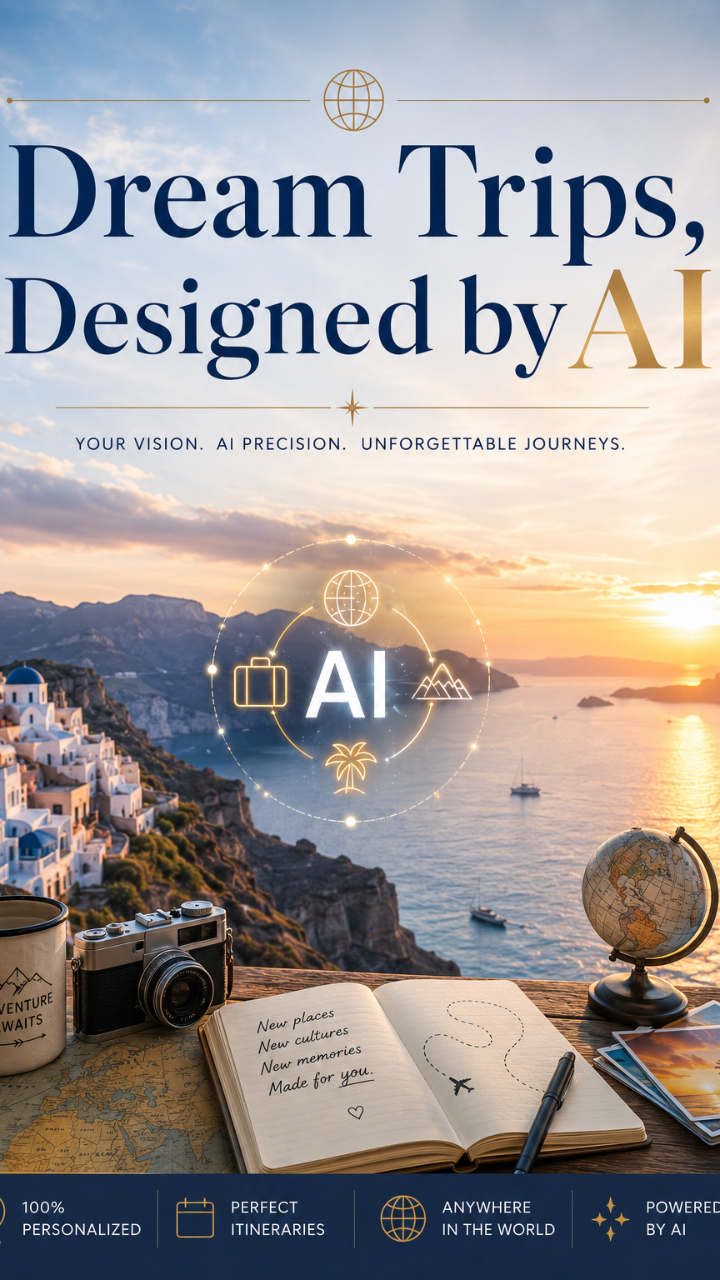 Dream Trips, Designed by AI
